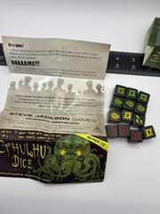 Zombie Dice, Zombie Dice 2 Double Feature & Cthulhu Dice Games Steve Jackson Lot