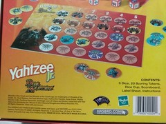 7 Games Ages 3 -4-5 Memory Hippos Yahtzee Popomatic Clue Jr Skip-Bo Jumbo Cards