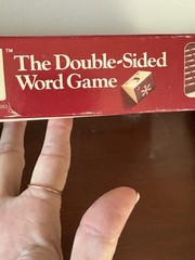 Vintage – Parker Brothers Option Double-Sided Word Board Game 1983 Edition –