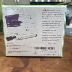 Puns of Anarchy – The Outrageous Pun-Making Game NEW Sealed