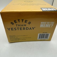 Better Than Yesterday 365 Day Mindfulness Game, What Do You Meme 2023 Sealed G1