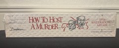 1986 How To Host A Murder Watersdown Affair Sealed & Original Price Tag Party