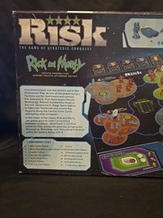 Risk Rick and Morty Board Game Adult Swim Strategy Ages 17+ 3-5 Complete