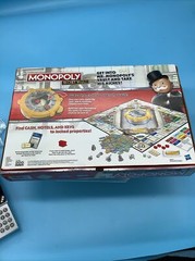 MONOPOLY Secret Vault Board Game for Kids Ages 8 and Up, Family Board Game XL1