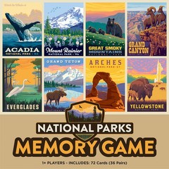 MasterPieces – National Parks Officially Licensed Memory Game