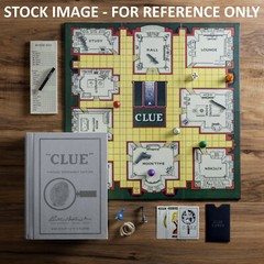 Scrabble Monopoly Clue Vintage Bookshelf Board Game Collection Open Box Used