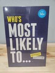 Who’s Most Likely to…Voting Edition [A Party Game] for Friends New Sealed 2020