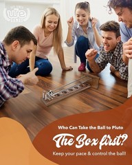 Classic 17.5” Shoot The Moon Game in Walnut Wood – Perfect for Game Nights