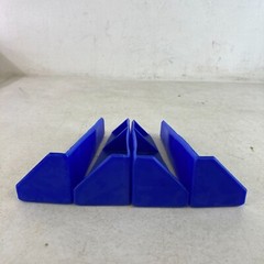 Vintage 80s 90s Air Hockey Kit Blue Goals Red Handles
