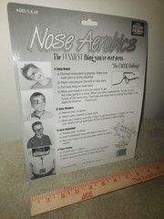 Nose Aerobics Balance Challenge Toy Game Glasses Play Visions Facial Challenge