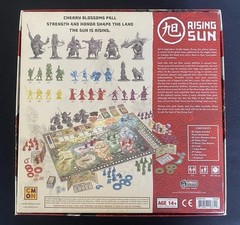 RISING SUN Board Game 2019 Feudal Japan War Strategy CMON Guillotine Games