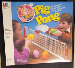 Vintage 1986 Milton Bradley PIG PONG Tabletop Game NEW IN BOX SEALED