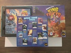 KING of TOKYO Board Game IELLO Richard Garfield 2014 – COMPLETE EXCELLENT