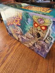 1992 Forbidden Bridge Board Game Milton Bradley WORKING Mint Complete Vintage