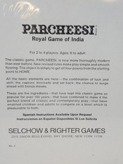 Selchow & Righter 1982 PARCHEESI Deluxe Edition Royal Game of India New & Sealed