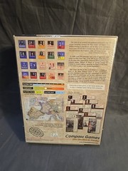 Compass Games Nine Years: War Of The Grand Alliance 1688-1697 New Sealed 1043