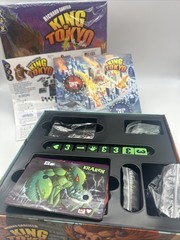 King of Tokyo Board Game 100% COMPLETE Iello 2015 GigaMonster Richard Garfield
