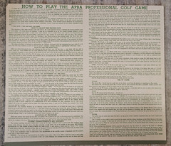 1962 APBA Golf Orig 18 Holes, Shot Board, Player Cards, 3of4 Metal Ball Markers!