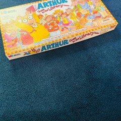 Arthur Goes to the Library Milton Bradley 1996 Kids Book Matching Game 100%