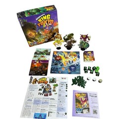 King of Tokyo Board Game Richard Garfield IELLO 100% Complete Clean