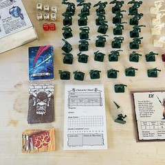 1990 Hero Quest & Kellar’s Keep Quest Pack • Milton-Bradley • Fantasy Board Game