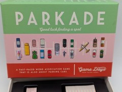 Facade Games Parkade Board Card Game Word Games and Parking Cars New (Open Box)