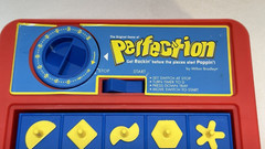 Perfection Game Beat The Clock Storage On Back 2008 Hasbro Complete Tested