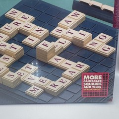 Milton Bradley Upwords 3D Word Game 1997 Expanded 10×10 Grid New Sealed 4312