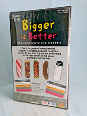 University Games Bigger Is Better The Game Where Size Matters New Sealed