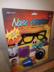 Nose Aerobics Balance Challenge Toy Game Glasses Play Visions Facial Challenge