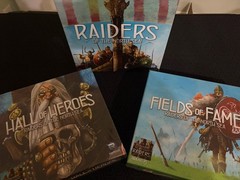Raiders of The North Sea with Fields of Fame and Hall of Heroes Expansions