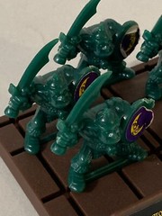 Battle Masters Zogrod’s Orcs board game pieces, MB 1992
