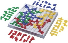 Blokus XL Board Game Oversized Strategy Brain Game for Family Night Kids