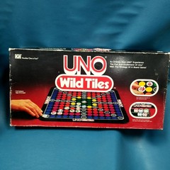 UNO Wild Tiles Board Game Partial Set 1982 Partial Set For Pieces Add Ons