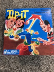 2013 Tip-It Cardinal Balancing Game Complete minus Label Sheet Wackiest Game