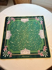 Mahjong GOLF Club New 160 Tiles, Mat, Dice, Dice Bag, Mat Bag. RARE Set Masters