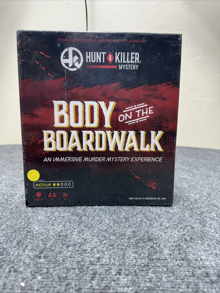 Hunt A Killer Body On The Boardwalk, Immersive Murder Mystery Game New
