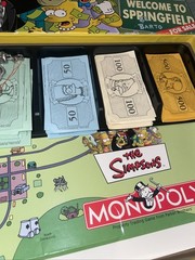 2001 The Simpsons MONOPOLY Game – Complete