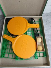 Vintage Nerf Ping Pong Table Tennis Game Complete 1982 USA Family Fun