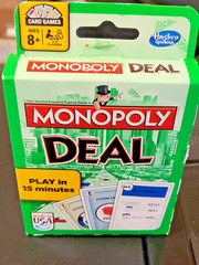 NEW Monopoly Deal Card Game – Ages 8+; 2-5 Players – Games 100 – Quick Card Game