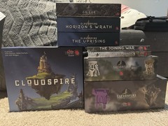 Cloudspire Huge Collection w/ Various Expansions, Minis
