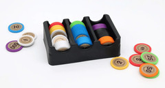 Playte Mini Chip 120 Premium Heavy 1.7g Board Game Tokens Set.