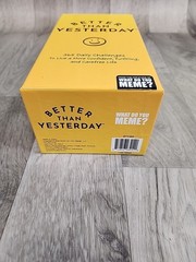 Better Than Yesterday Card Game Of 365 Daily Challenges 2022 Ages 16+ 1+Players