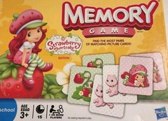 Hasbro Memory Game Strawberry Shortcake Edition 2009 Complete CIB Preschool
