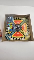 Ideal Trouble Pop-o-matic Strategy Board Game Ages 5+ 2-4 Players Vintage 1980