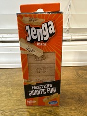 Hasbro Gaming Jenga Mini Game, Ages 6 And Up, For 1 Or More Players