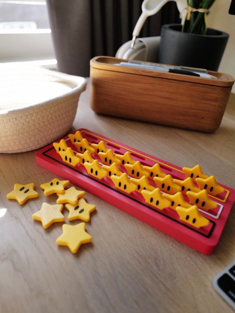 Mario Star Reward Board Set for Kids 3-10 Years Rewards Game