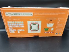 NEW Maison Lude Mahjong Limited Edition 160 Tile Set Premium Mat, Leather Bag