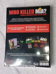 NWT! Who Killed Mia? A Digitally Immersive Murder Mystery Game Family Game Night
