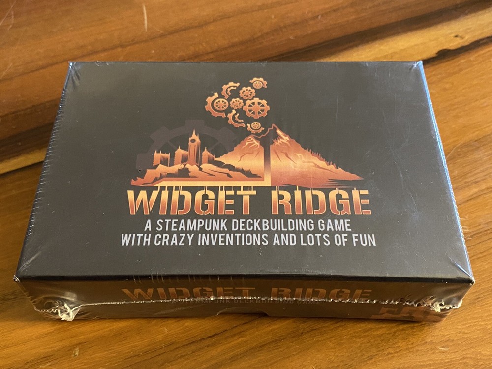 Widget Ridge Steampunk Deckbuilding Game Furious Tree Games New Sealed 2019 b1